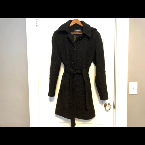 Liz Claiborne Jackets & Blazers - Liz Claiborne black pea coat M